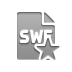 file,format,swf,star icon