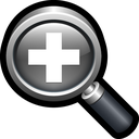 in, lens, search find, zoom icon