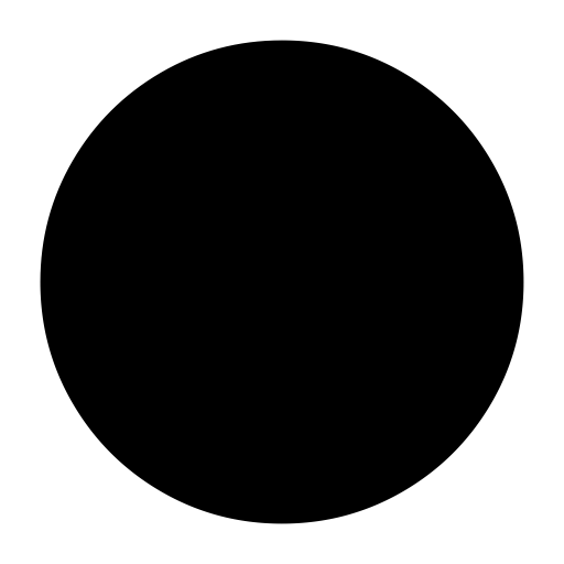 Circle svg vector icon