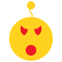 angry, app, cartoon, emotion, gestures, hurt, wrath svg vector icon