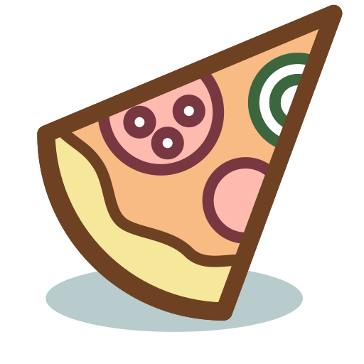 Pizza svg vector icon