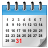 calendar, date, end, month, period, schedule icon