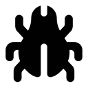 bug, insect svg vector icon