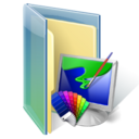 folder, pictures icon