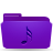 folder,violet,music icon