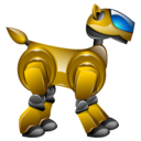 aibo, dog, pet, robot, robotic icon