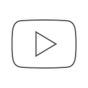 film, media, multimedia, play, player, video, youtube svg vector icon
