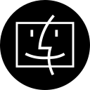 apple, mac, mac os, os svg vector icon