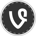 media, online, social, vine svg vector icon