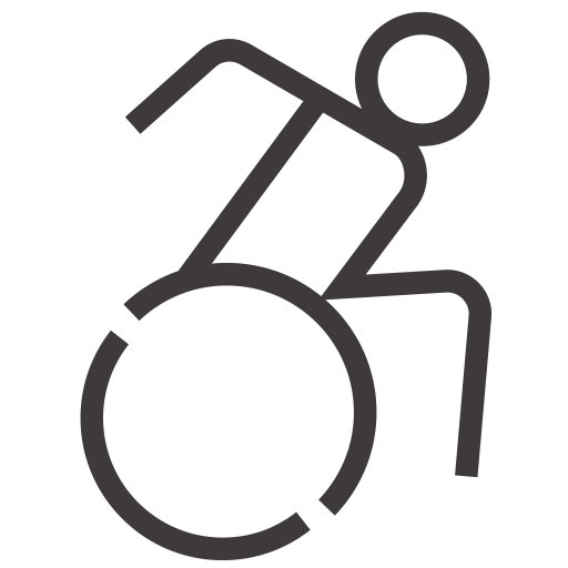 Wheelchair Alt svg vector icon