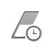 eraser,clock icon
