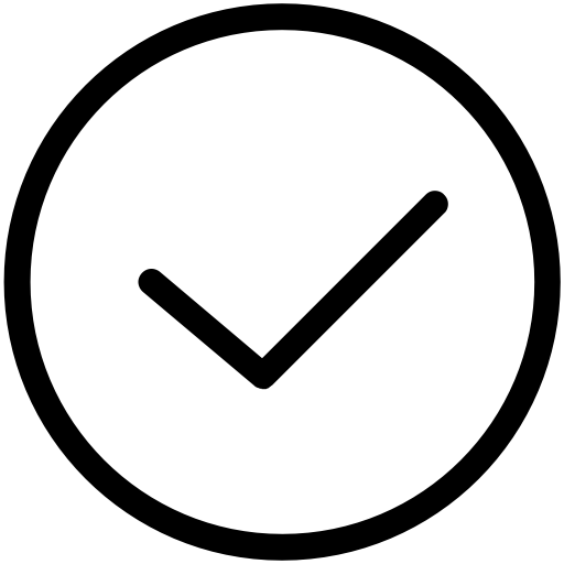 Check svg vector icon