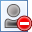 portrait,delete,del,remove icon