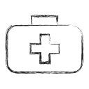 bag, camping, medcine svg vector icon