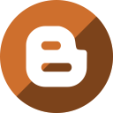 blogger svg vector icon