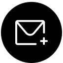 email, mail, message, new, sms, write svg vector icon