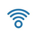 internet, line, wifi svg vector icon