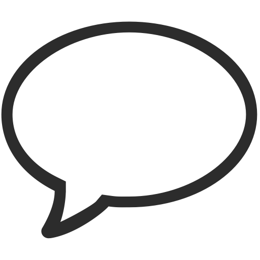 Bubble svg vector icon