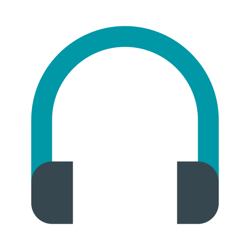 Headset svg vector icon