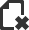 file,delete icon