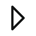 arrow, arrow right, drop, right, stroke arrow svg vector icon