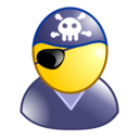 piracy, pirate icon