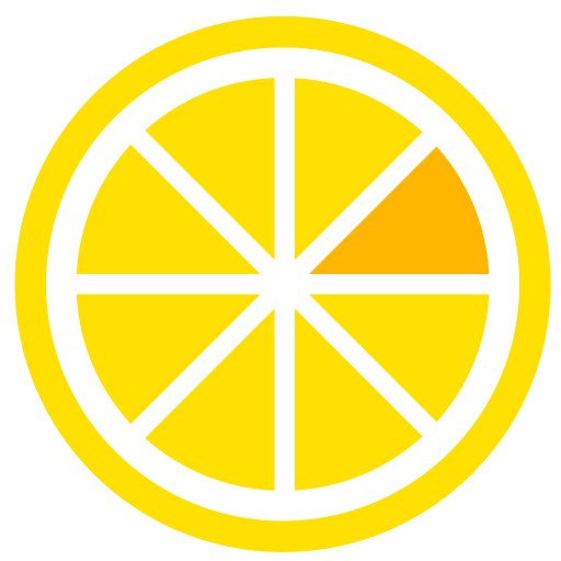 Lemon svg vector icon