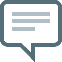 bubble, chat, comment, communication, message, speech, talk svg vector icon