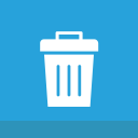 bin, delete, garbage, recycle, remove, trash svg vector icon
