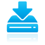 hard,drive,download icon