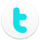 badge, twitter icon
