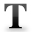 typography icon