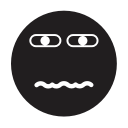 emoji, emotion, smiley, upset svg vector icon