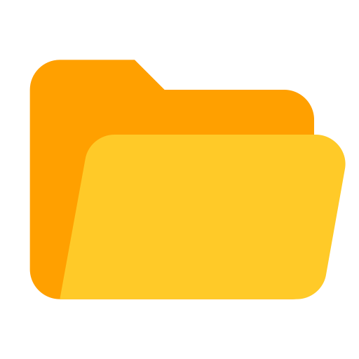 Opened Folder svg vector icon