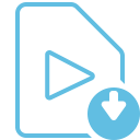 avi, document, file, filetypes, format, video, video svg vector icon