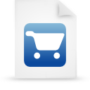 blue, document, file, paper icon