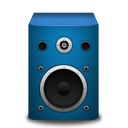 brightblue, speaker icon