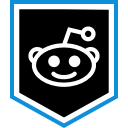 logo, media, reddit, social svg vector icon
