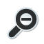 out, sticker, zoom icon