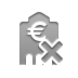 bank,euro,cross icon