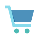 commerce, e, online, shop, solution svg vector icon