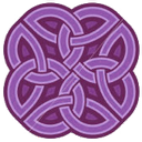 purpleknot,knot,knotting icon