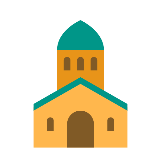 City Church svg vector icon