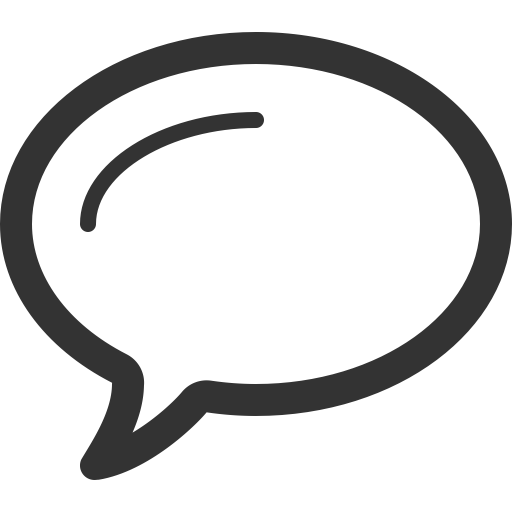 Bubble svg vector icon