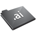 ai, grey icon