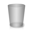 bin, can, empty, trash icon