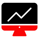 computer, mac, monitor, tv svg vector icon