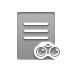 stamped,document,binoculars icon