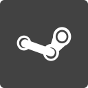 media, social, square, steam svg vector icon