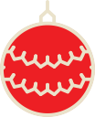 ball, christmas, decoration, xmas svg vector icon